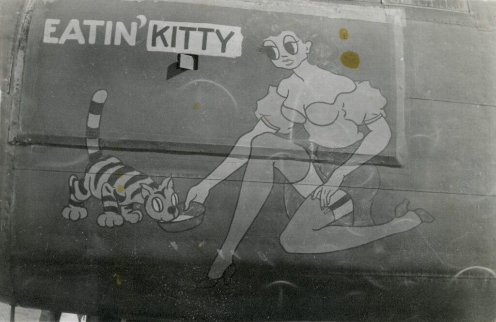 North American B-25 D Mitchell Eatin' Kitty in North Africa (probably), 1942