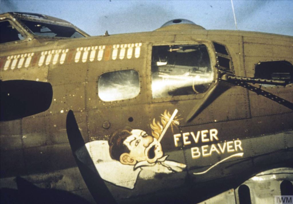 Fever Beaver Boeing B-17G-25-DL 351BS She completed 135 missions and survived the war