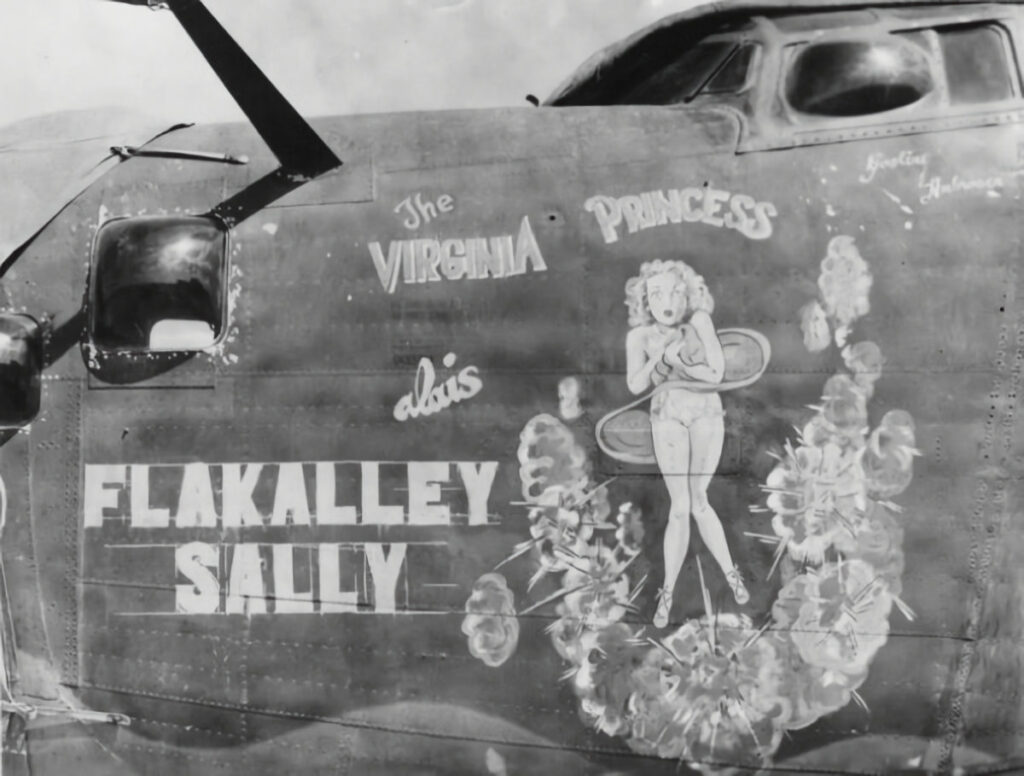 Consolidated B-24 Liberator Flak Alley Sally