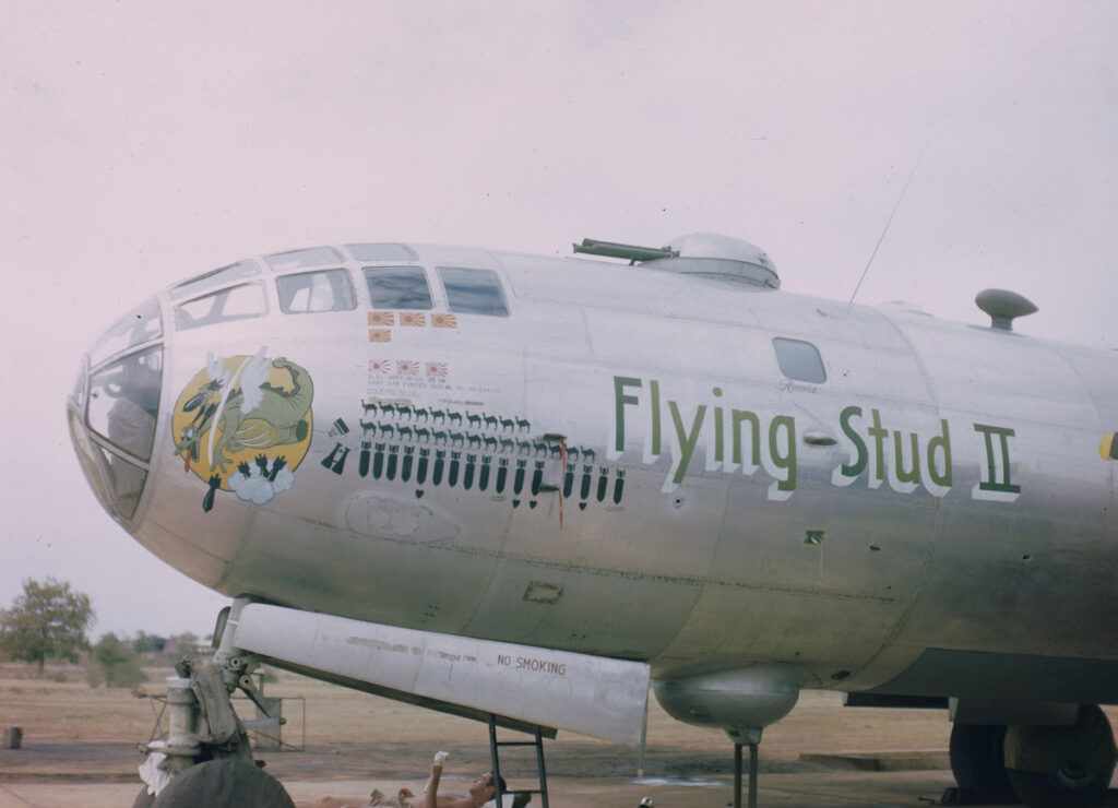 Flying Stud II 42-24464 on a Chinese airfield in 1944