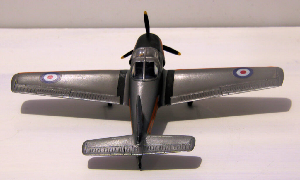 Percival Provost T Mk.1 1:72 Scale Model. RAF Central Flying School Little Rissington