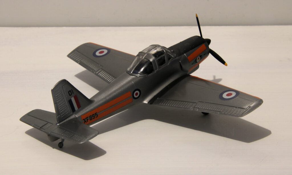 Percival Provost T Mk.1 1:72 Scale Model. RAF Central Flying School Little Rissington