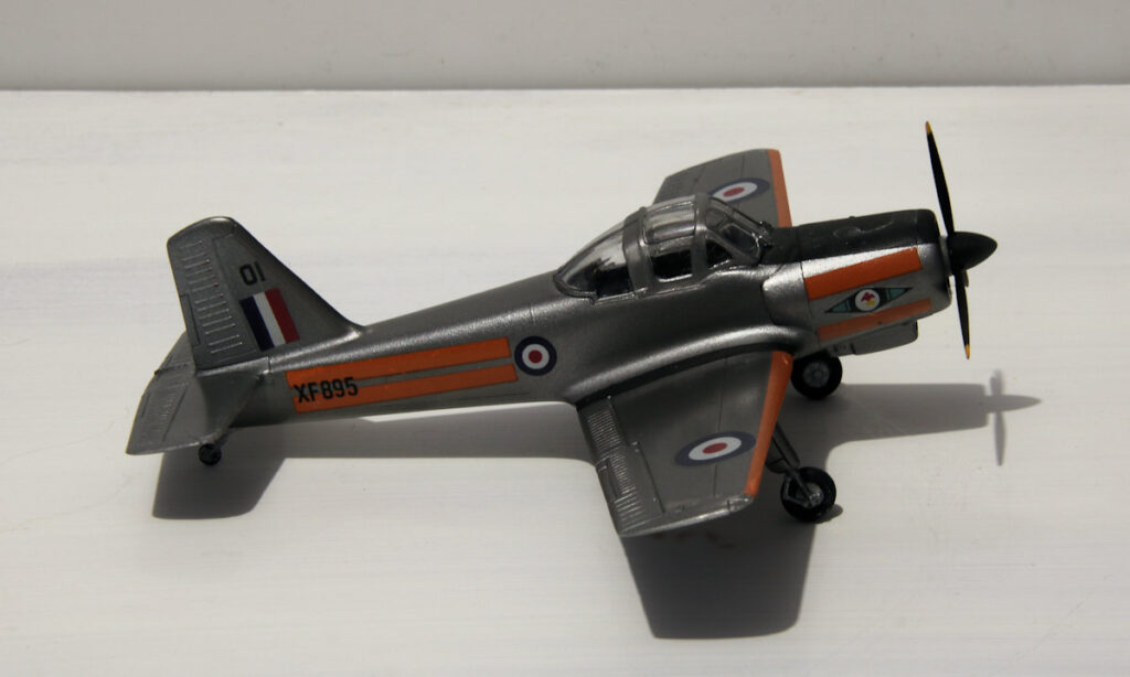 Percival Provost T Mk.1 1:72 Scale Model. RAF Central Flying School Little Rissington