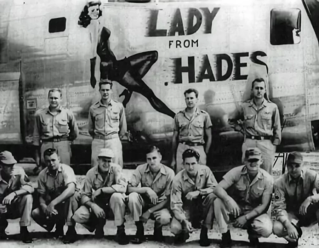 Consolidated B-24 Liberator Lady From Hades of the 11BG 26BS