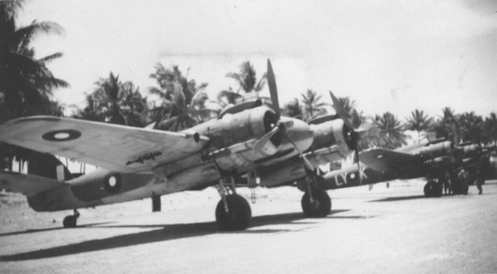 Beaufighters of 30 Squadron RAAF