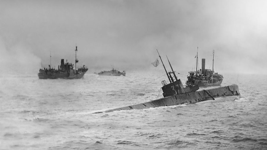 HMS Seal after being captured