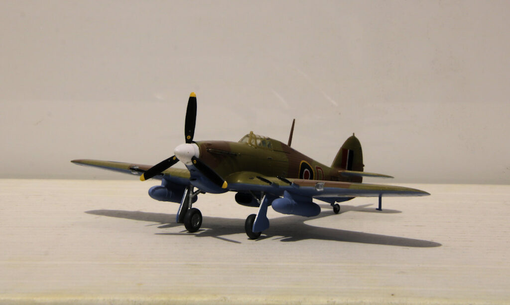 Hawker Hurricane Mk.IIC 336 (Greek) Squadron RAF. Desert Air Force Egypt 1944. Revell 1:72 Scale