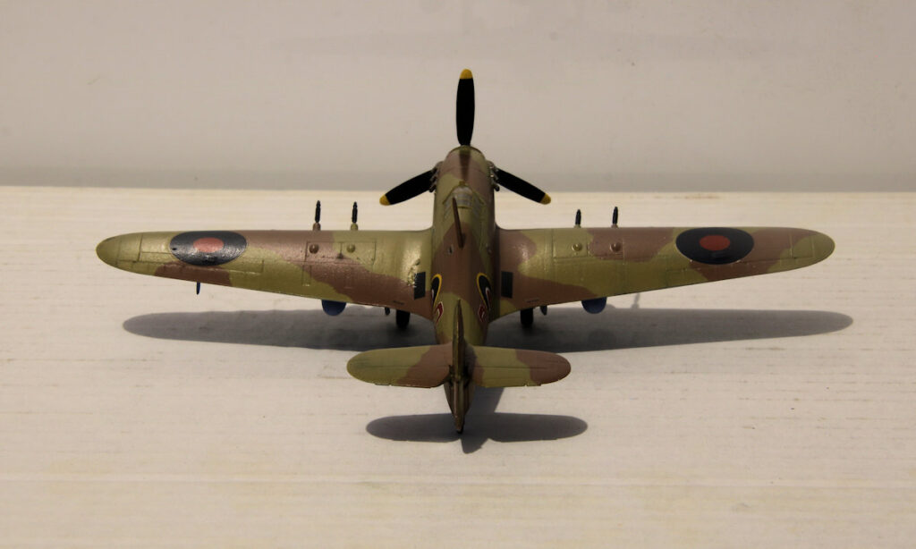 Hawker Hurricane Mk.IIC 336 (Greek) Squadron RAF. Desert Air Force Egypt 1944. Revell 1:72 Scale