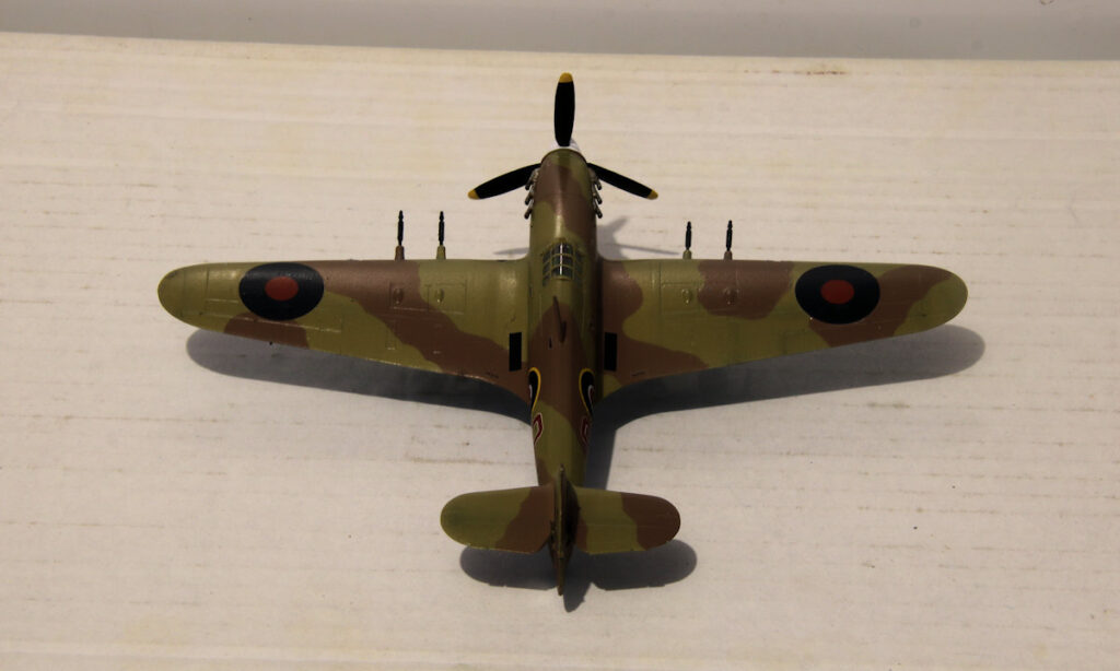 Hawker Hurricane Mk.IIC 336 (Greek) Squadron RAF. Desert Air Force Egypt 1944. Revell 1:72 Scale