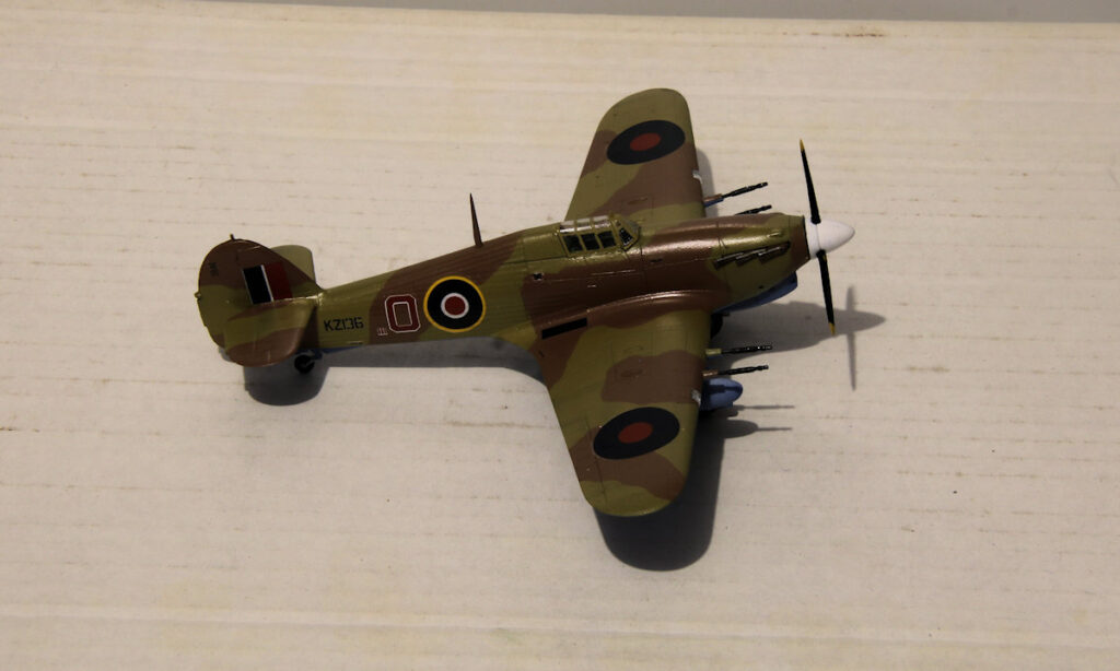 Hawker Hurricane Mk.IIC 336 (Greek) Squadron RAF. Desert Air Force Egypt 1944. Revell 1:72 Scale