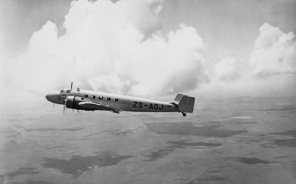 Junkers Ju 86Z-7 South African Airways ZS-AGJ