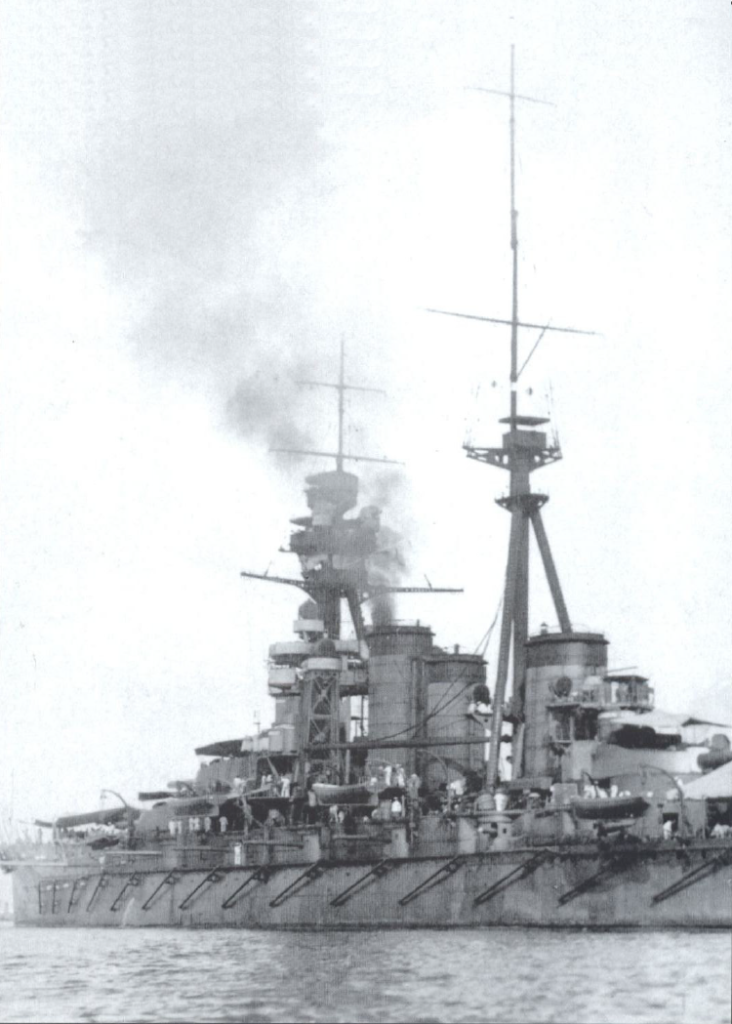 Kirishima in 1925