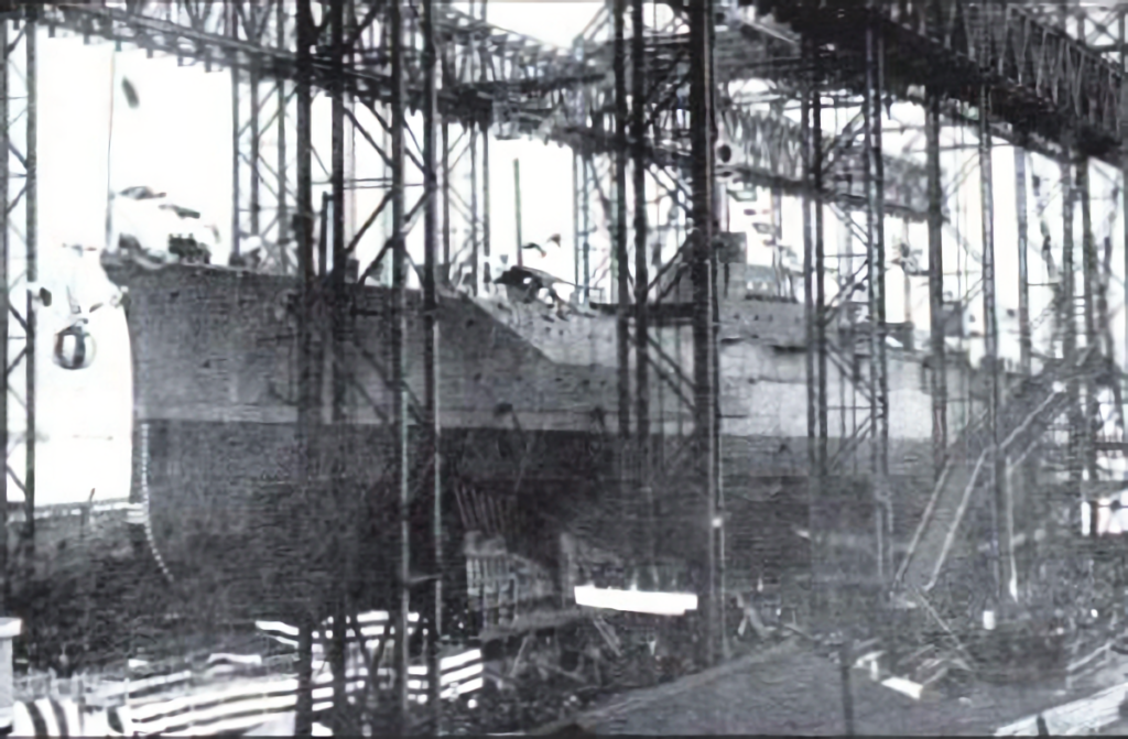 Kirishima under construction