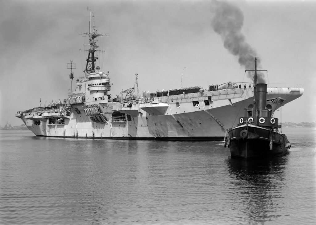 British Aircraft Carrier HMS Vengeance - Destination's Journey