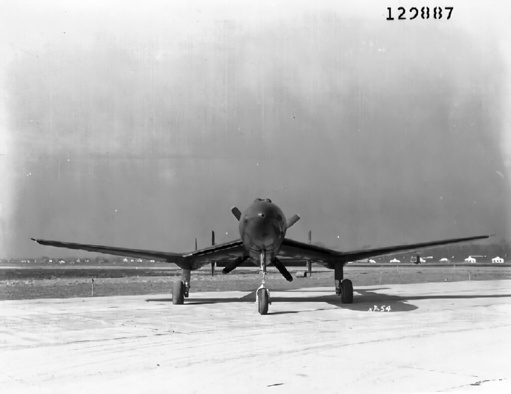 Vultee XP-54 front view