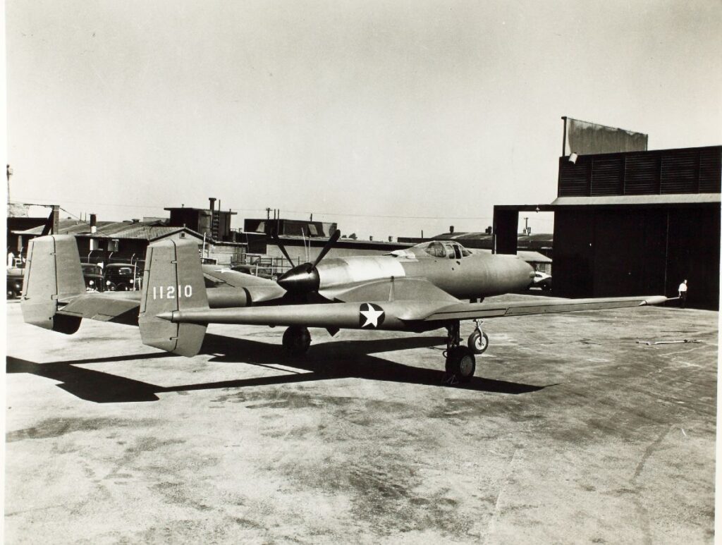 Vultee XP-54 first prototype