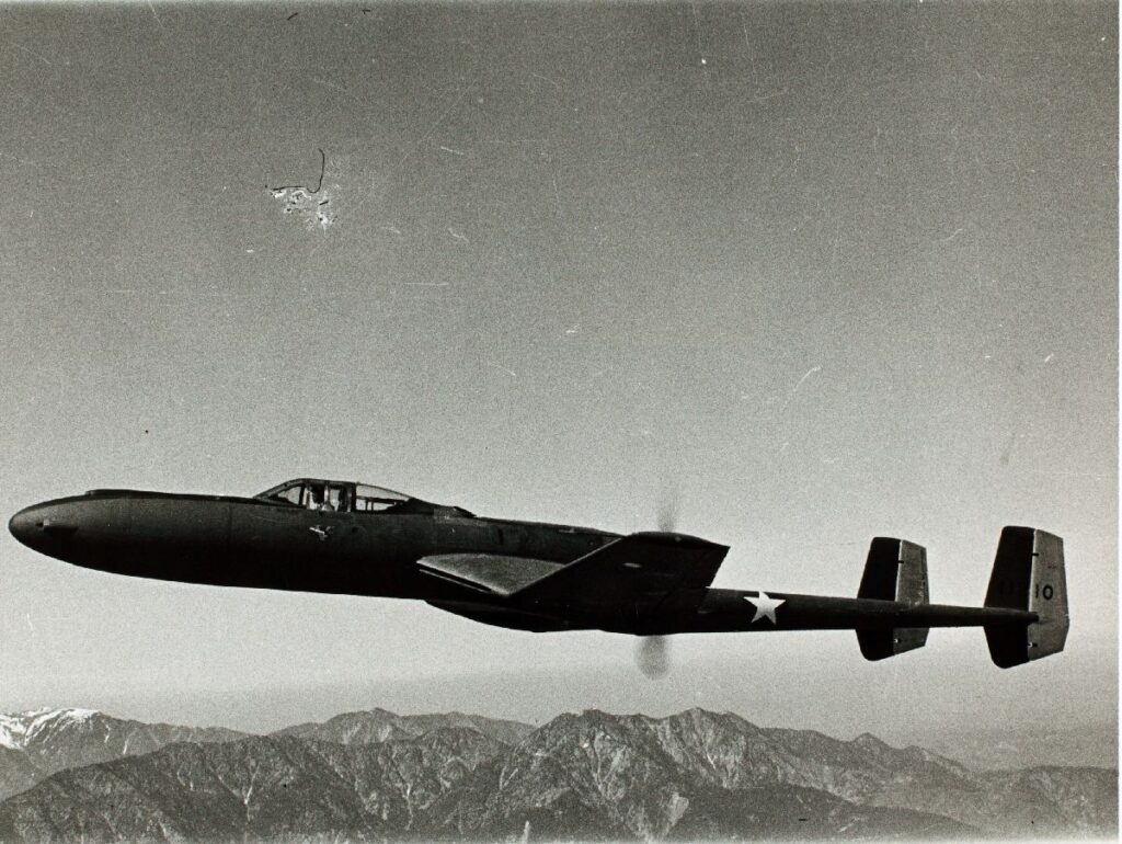 Vultee XP-54 first prototype