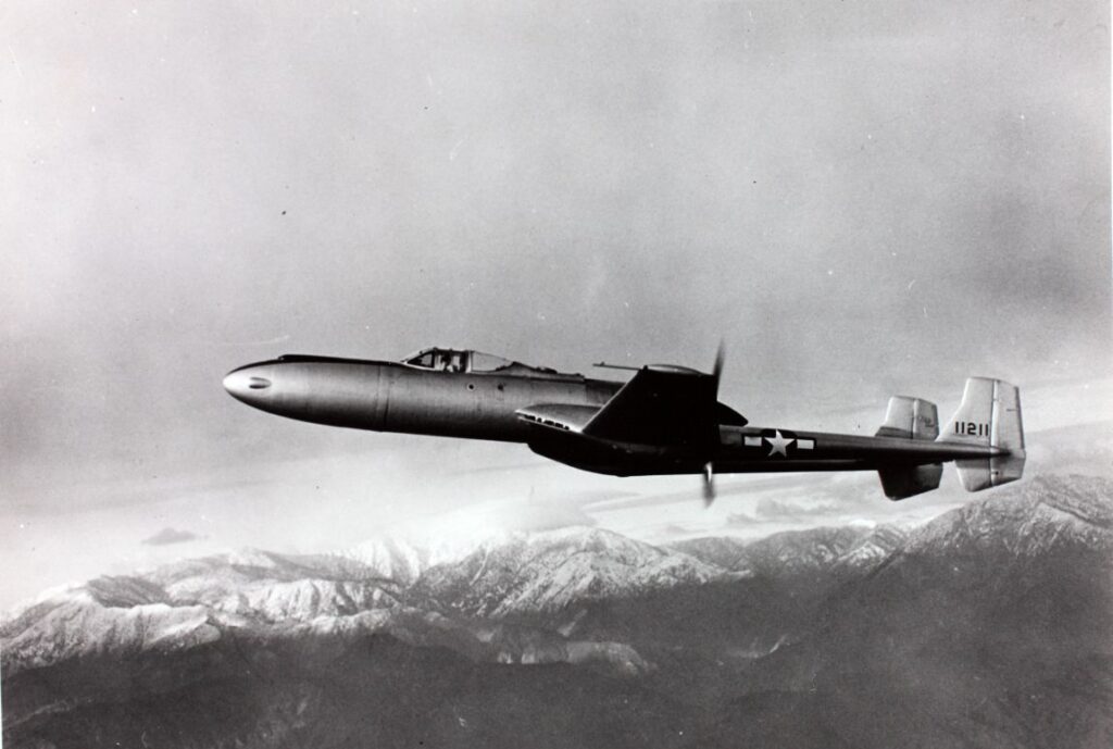 Vultee XP-54 second prototype