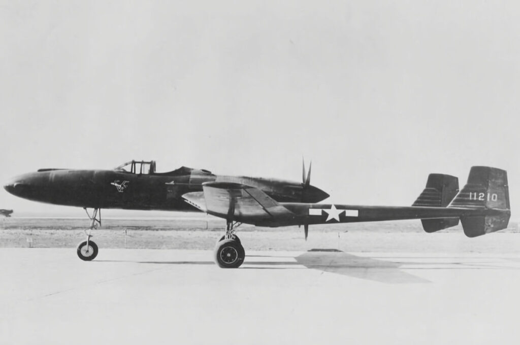 Vultee XP-54 first prototype