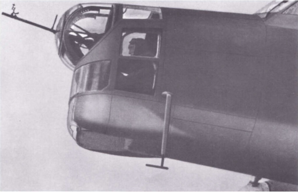 Junkers Ju 86A-1 forward gun position