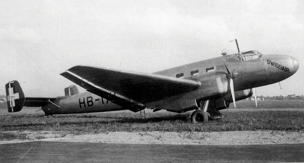 Swiss Air Lines Junkers Ju 86 B-0 HB-IXE