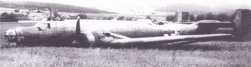 Crashed Junkers Ju 86E-1 DB+RH spring 1942