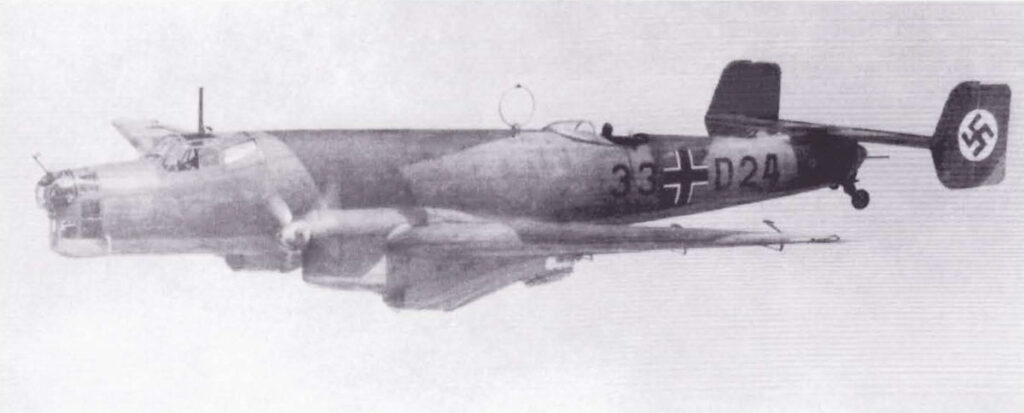 Junkers Ju 86A-1 33+D24 4th staffel of KG253