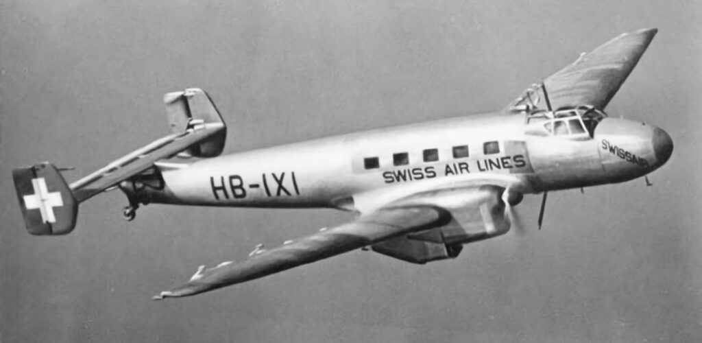 Swiss Air Lines Junkers Ju 86B-0 HB-IXI