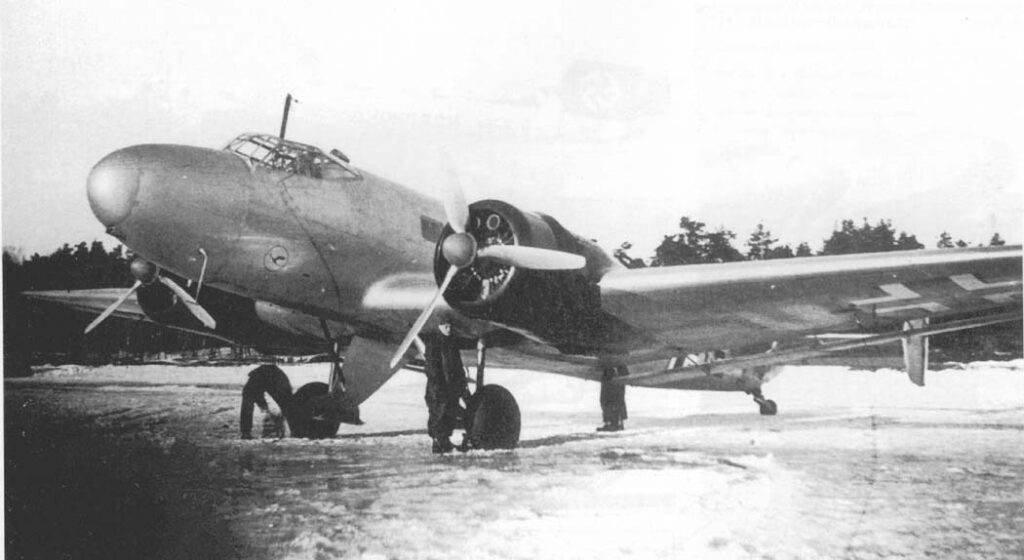 Junkers Ju 86Z-7 operated by a Luftwaffe transport unit