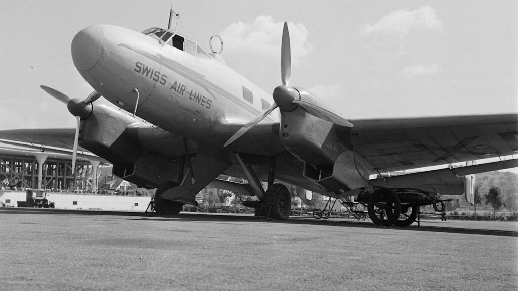 Swiss Air Lines Junkers Ju 86 B-0