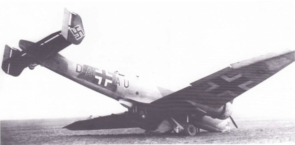 Junkers Ju86E-1 DA+AU of FFS