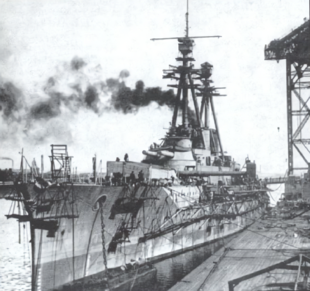 Kongo almost complete April 1913