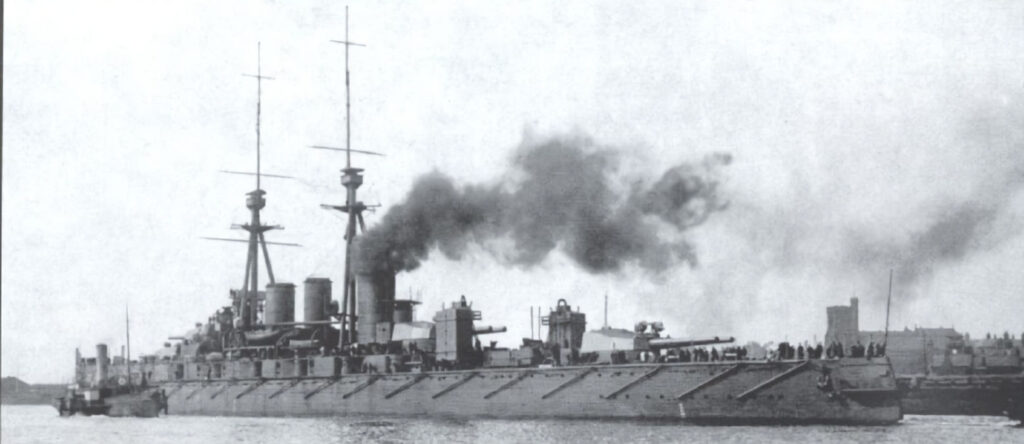 Kongo undergoing builder's trials 19 April 1913