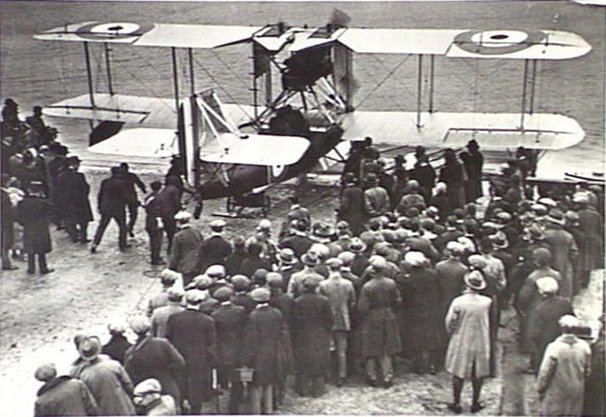 Supermarine Seagull III A9-1 just after being built