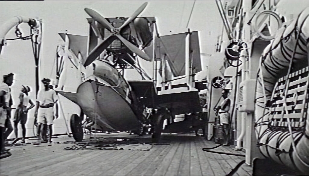 Supermarine Seagull III on HMAS Australia 21 Sep 1932