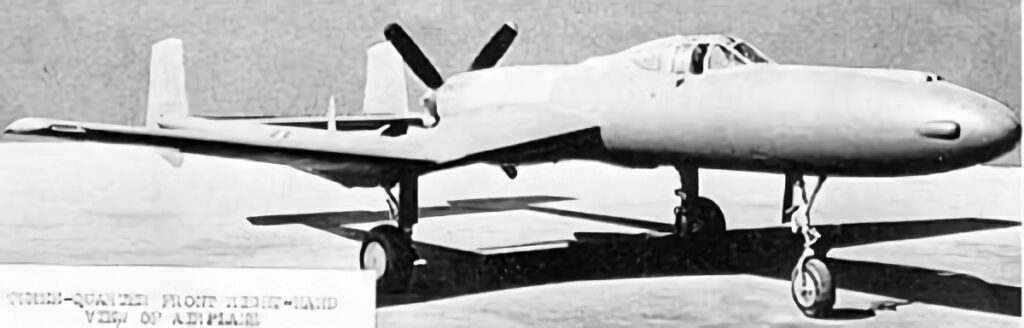 Vultee XP-54 second prototype