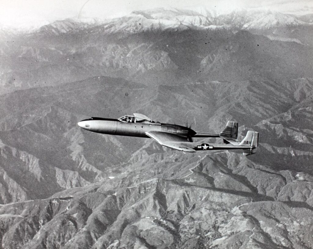 Vultee XP-54 second prototype