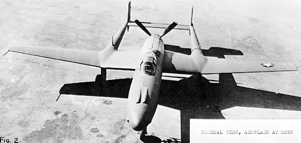 Vultee XP-54 Swoose Goose second prototype