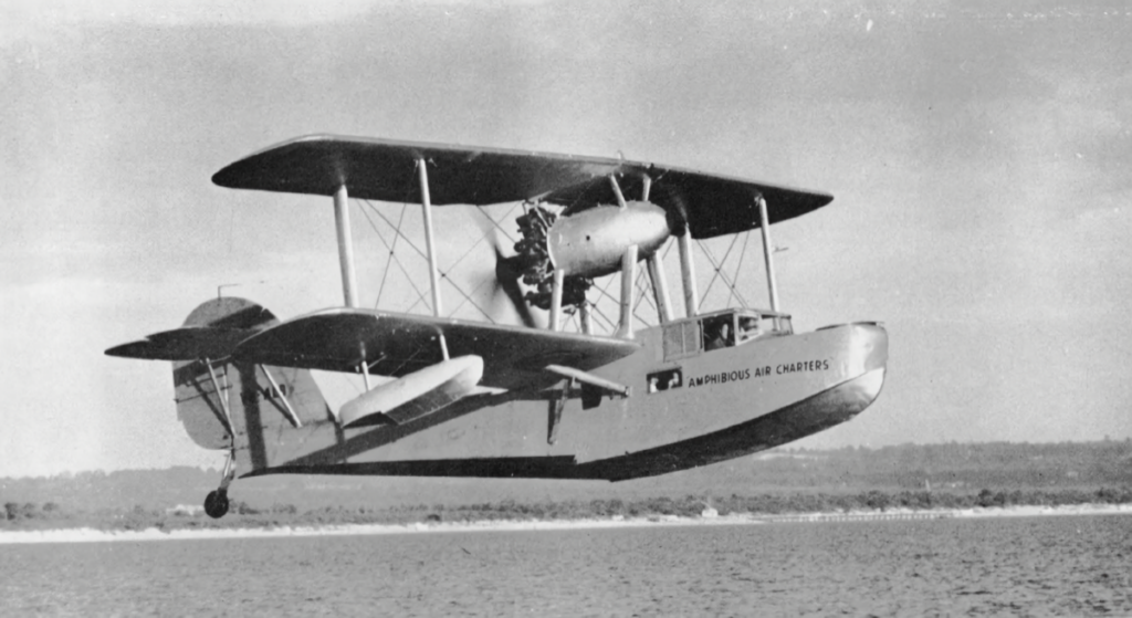 Supermarine Seagull V VH-ALB of Amphibious Charters ex-A2-4