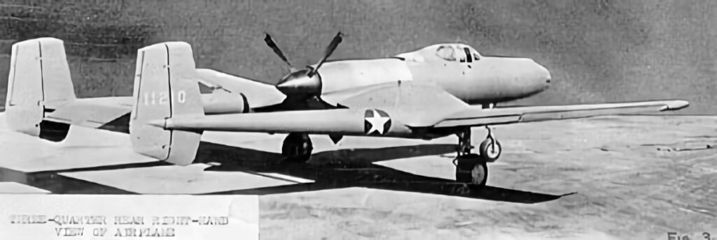 Vultee XP-54 Swoose Goose first prototype