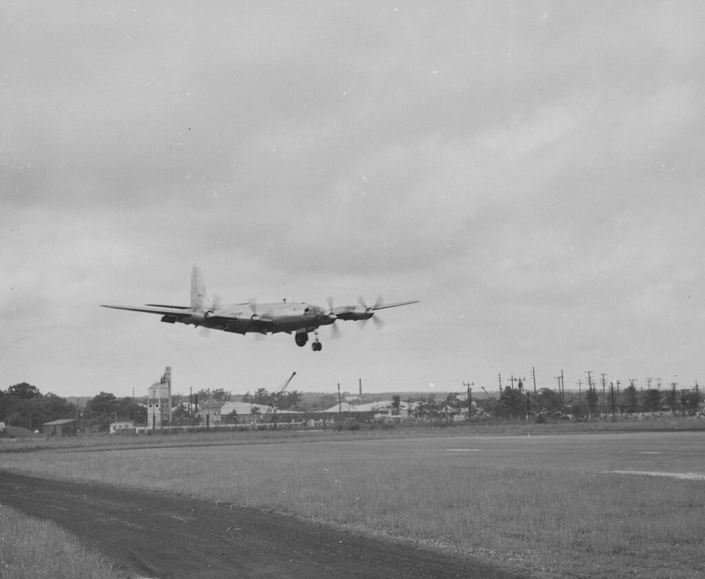 Republic XF-12 Rainbow first prototype accident 10 July 1947