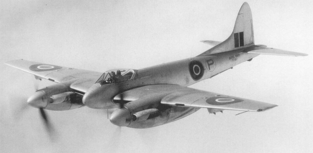 De Havilland Sea Hornet PR.22 prototype TT187