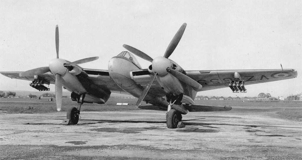 de Havilland Sea Hornet PR.22 VZ655