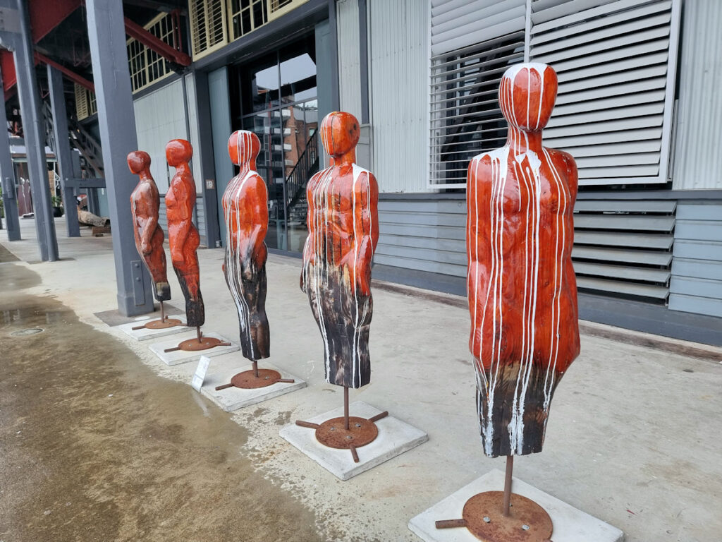 Of Milk and Honey by Clancy Walker Sydney Sculpture Exhibition – Walsh Bay