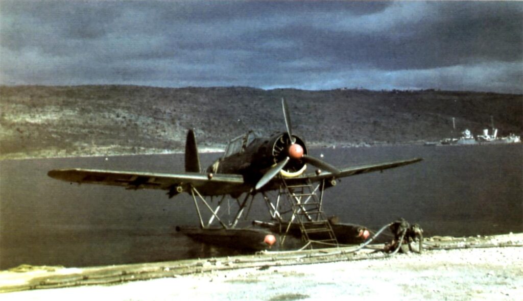 Arado Ar 196A-3 of 2./SAGr125 based in Souda Bay on Crete. 1943