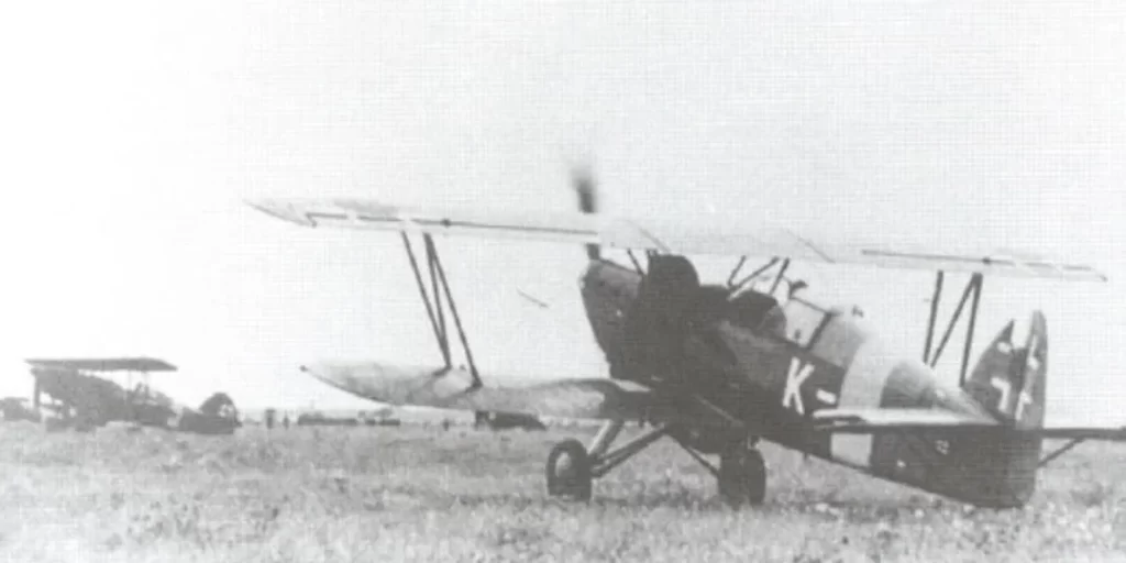 Avia B-534 of the Slovak Air Force