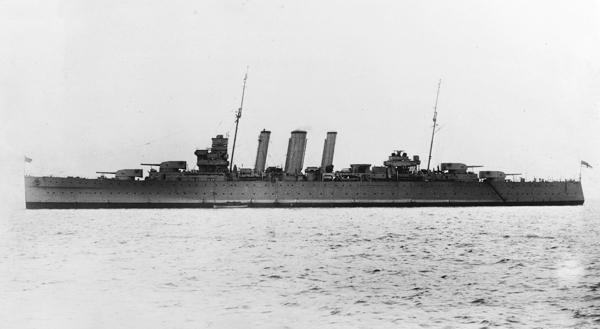 HMAS Australia circa 1932-1933