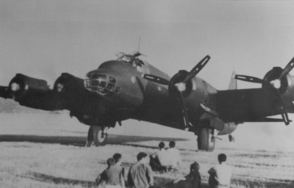 Piaggio P.108 heavy bomber, 1942-1943