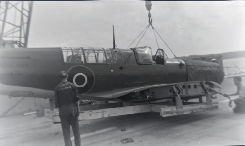 Disassembled Fairey Firefly