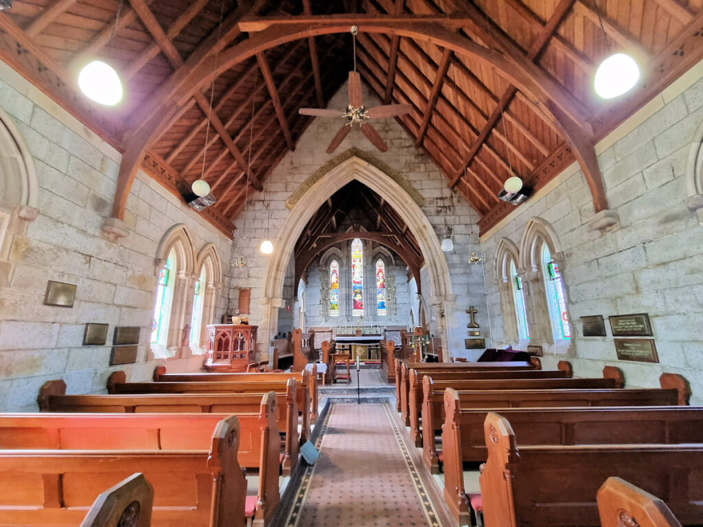 Inside All Saints Anglican Church